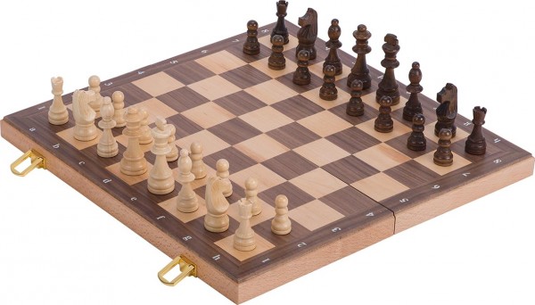 GOKI56922 Joc de șah în cutie de lemn