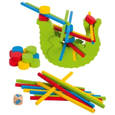 GOKI56966 Joc de echilibru - Crocodil