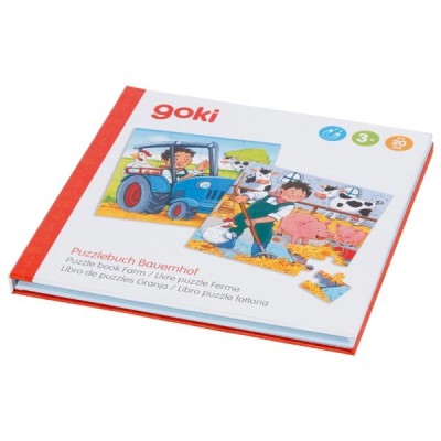 GOKI57384 Carte-puzzle fermă