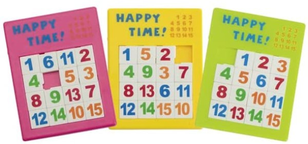 GOKI13186 Mini-puzzle glisant