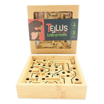 RB26320 TELLUS - JOC LABIRINT, 16 cm (bambus)