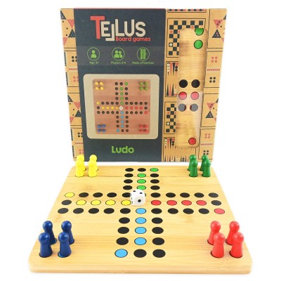 RB26321 TELLUS - JOC LUDO, 22 CM (bambus)