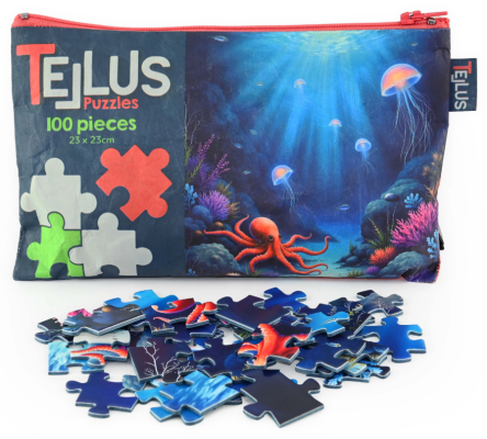 RB28307 TELLUS - PUZZLE ÎN BORSETĂ ADÂNCUL MĂRII