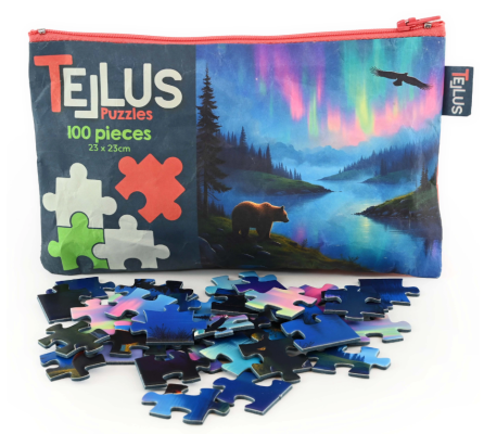 RB28308 TELLUS - PUZZLE ÎN BORSETĂ AURORA BOREALĂ