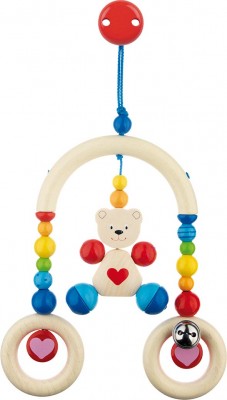 GOKI763840 Mini-trapez - ursuleț cu inimioară