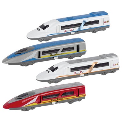 GOKI12241 Tren de mare viteză (lumini și sunet), în cutie - 18,4 cm