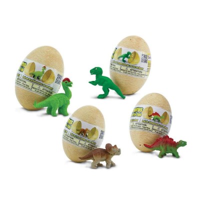 SAF90075 - Set Pui de dinozauri în ou 