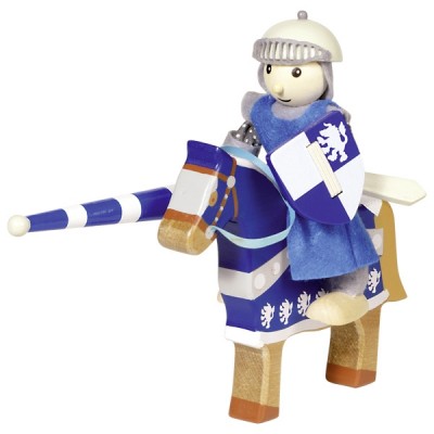 GOKI51735 Marionetă flexibilă cavalerul Lancelot și calul său