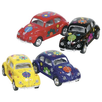 GOKI12088 VW Classic Beetle (1967) cu imprimeuri - 6,5 cm